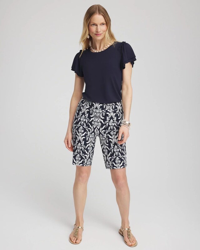 Ruffle Sleeve Tee - image 2
